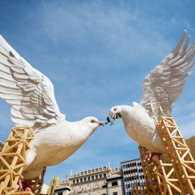 These Fantastic Spanish Sculptures Were Built to Burn