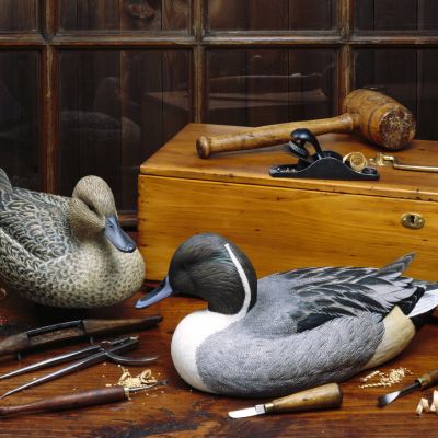 How a Wooden Duck Migrated From the California Wetlands to a Wine Label